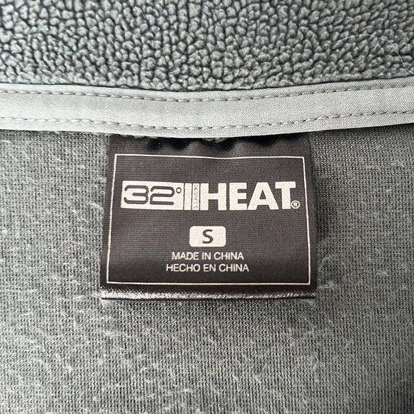 32 Degrees Women Pullover Sweatshirt Teal Snaps Long Sleeve - Picture 4 of 5